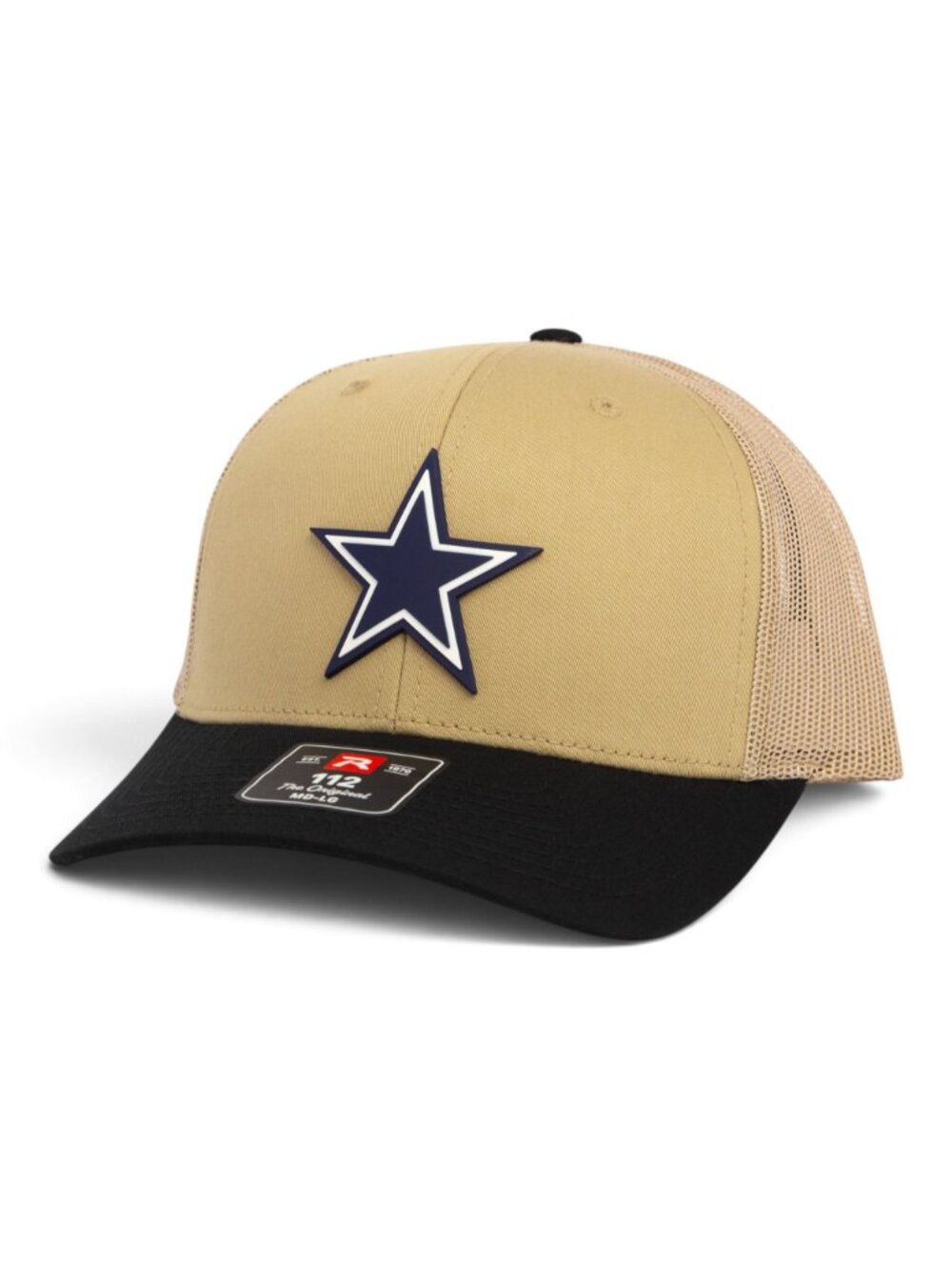 Dallas Cowboys 3D Snapback Trucker Hat- Tan/ Tan/ Black